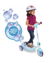 HUFFY - 迪士尼冰雪奇緣 泡泡電動三輪兒童滑板車